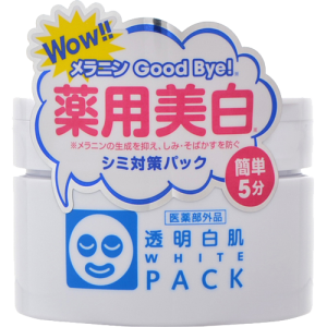透明白肌 薬用ホワイトパック 130g 株式会社weトレーディングジャパン