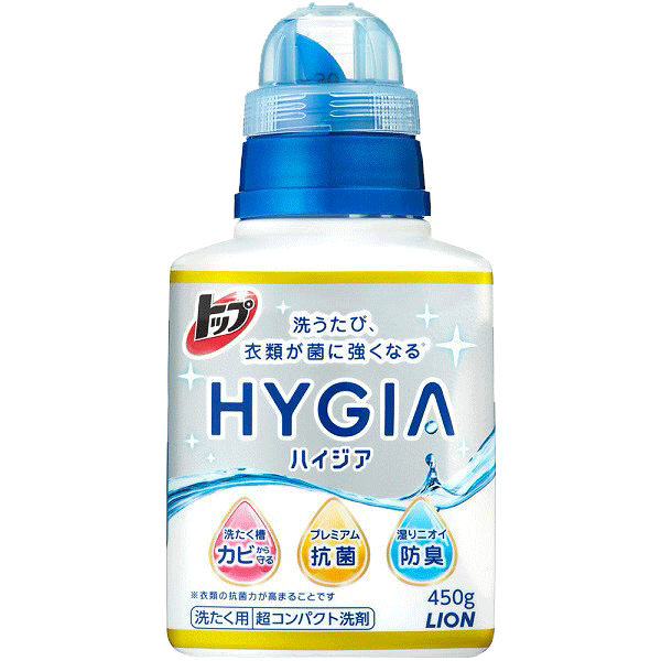ライオン】トップ ハイジア 洗濯洗剤 液体 本体450g | 株式会社WE